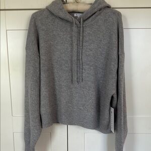 Gray Hooded Sweater